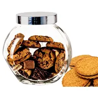 BigDean 2 Liter Bonbonglas mit Schraubdeckel - Candy-Glas groß