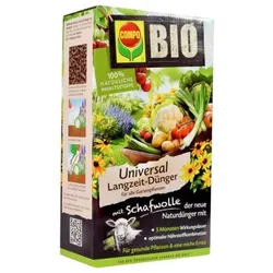 Compo Bio Universal Langzeit-Dünger mit Schafwolle 2 kg Single 20273