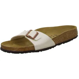 Birkenstock Madrid Vegan Birko-Flor schmal graceful pearl white 42