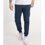 Rock Creek Cargohose Blau W36/L32