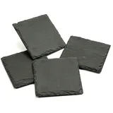 GAUMENKICK Untersetzer SCHIEFER Glasuntersetzer Getränkeuntersetzer Tisch 4 Stück