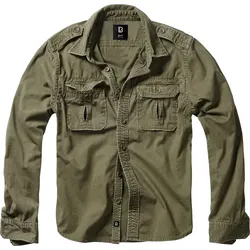 Brandit Vintage, Hemd - Oliv - XL