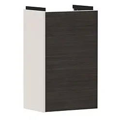 hansgrohe Xevolos E Waschtischunterschrank 54167730 340x555x245mm, links, sandbeige matt, Eiche dunkel