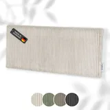 lycce Wandkissen Cord 100 x 40 cm Beige