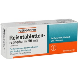 Ratiopharm REISETABLETTEN-RATIOPHARM