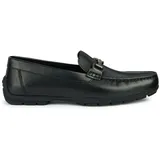 GEOX U Moner W 2FIT A Moccasin, Black, 42 EU