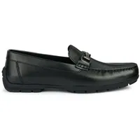 GEOX U Moner W 2FIT A Moccasin, Black, 42 EU