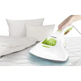 Clean Maxx CLEANmaxx Milben-Handstaubsauger UV-C Licht weiß/limegreen