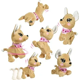 Simba Chi Chi Love Interaktiver Hund Baby Boo 30 cm Grau