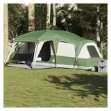 vidaXL Familienzelt mit Vorzelt 9 Personen Grün