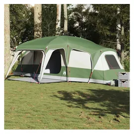 vidaXL Familienzelt mit Vorzelt 9 Personen Grün