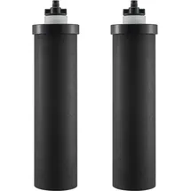 Vevor Wasserfilter-Ersatz Reinigungselemente, Aktivkohle-Ersatzfilter 2er-Pack, leicht austauschbarer Wasserfilter, Schwerkraft-Wasserfiltersystem Ersatz, kompatibel mit den meisten Marken