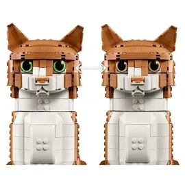 LEGO Ideas Orangefarbene Katze 21376