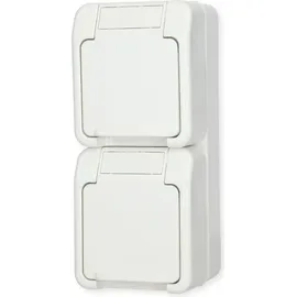 Merten Schuko-Steckdose 2-fach polarweiß