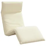 vidaXL Sonnenliege 175 x 54 x 8,5 cm Creme