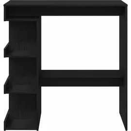 vidaXL Bartisch 100 x 48 x 101,5 cm Schwarz
