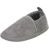 Lammfell Hausschuhe - Hubert Fellschuhe Lederschuhe Damen Herren Schuhe Größe EUR 39, Farbe Grau - 39 EU