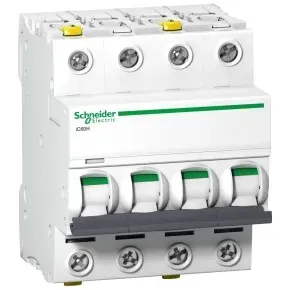 Schneider Electric A9F06432 Leitungsschutzschalter iC60H, 4P, 32A, B Charakteristik