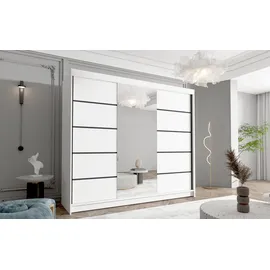 Sofnet Schwebetürenschrank, weiß