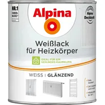 Alpina Weißlack für Heizkörper 750 ml glänzend