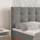 masseno Molven 160 x 200 cm Grau