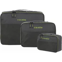 Travelite Accessoire Packtaschen Set 3 tlg., Packsack Accessoires Packing Cubes anthrazit |
