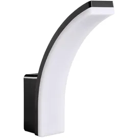 Maclean Brackets Außenwandleuchte Kunststoff 20W 2750lm inkl. IP65 schwarz