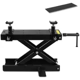ConStands Motorradheber Motorrad Hebebühne inkl. Gummiauflage Scherenheber Lift # Mini schwarz