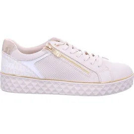 Marco Tozzi Sneaker Damen Weite E Beige (Cream Comb) 37
