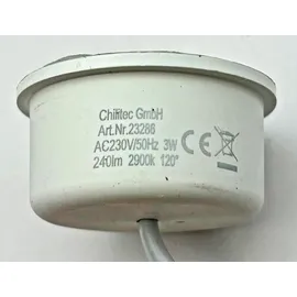 ChiliTec LED-Modul Piatto W3 3W GU10 warmweiß 1 St.