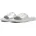 Metallic Whisper Sandalen 38 Silver White Feather gray Metallic