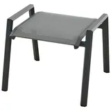 Siena Garden Hocker Tauro Kunststoff 59 x 47 x 57 cm Grau