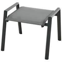 Siena Garden Hocker Tauro Kunststoff 59 x 47 x 57 cm Grau