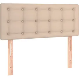 vidaXL Boxspringbett 90 x 200 cm Braun