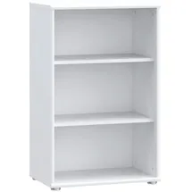 Forte Bücherregal Tempra 54 x 34,8 x 85,5 cm Weiß
