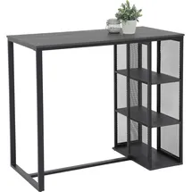 HELA Tische Bartisch Klara 120 x 60 x 103 cm Eiche Dunkelgrau