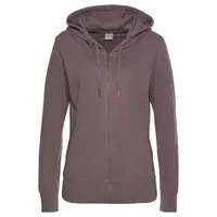 bench. loungewear Sweatjacke Damen mauve-meliert Gr.36/38