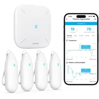 X-Sense WLAN Hygrometer Thermometer Innen, Temperatur- und Luftfeuchtigkeitsüberwachung per