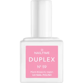 nailtime Duplex UV Nail Polish 59 Grenadine Farblack rosa/roségold 8 ml