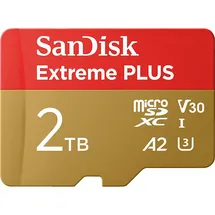 SanDisk Extreme® PLUS microSDXCTM UHS-I-Karte, SDXC microSD, 2 TB, 250 MB/s