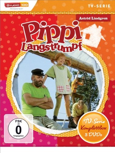 Astrid Lindgren: Pippi Langstrumpf - TV-Serie Komplettbox [5 DVDs] (Neu differenzbesteuert)