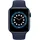 Apple Watch Series 6 GPS 44 mm Aluminiumgehäuse blau, Sportarmband dunkelmarine