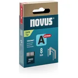 Novus Feindrahtklammern A Typ 53 8 mm 1.800 Stück