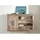 Massivmoebel24 Wandregal 130 x 25 x 80 cm Whitewash