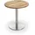 Niehoff Bistro Klapptisch Ø 125 x 76 cm Teak geölt/weiß