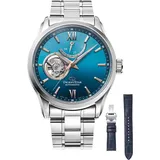 Orient Star Contemporary Semi Skeleton Limited Edition SET Herrenuhr - Silber/Blau