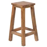 DESIGN DELIGHTS Barhocker Nippo 70 x 35 cm Beige