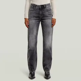 G-Star Iggie Straight Jeans faded scoria grey | Grau - Damen / 30-28