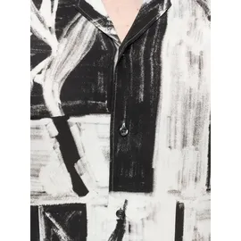 Hugo Exolino Langarmhemd Schwarz L