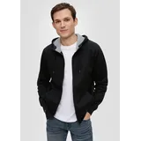s.Oliver Sweatshirt Jacke - schwarz - XL